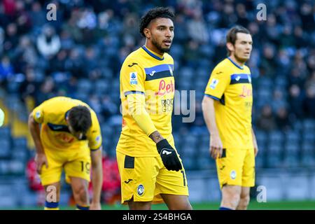 Udine, Italie. 11 janvier 2025. Portrait de Jose' dos Santos Ederson d'Atalanta pendant Udinese Calcio vs Atalanta BC, match de football italien Serie A à Udine, Italie, 11 janvier 2025 crédit : Agence photo indépendante/Alamy Live News Banque D'Images