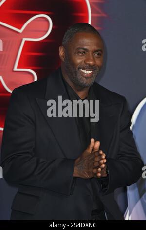Sonic the Hedgehog 3 UK première à Londres, Royaume-Uni - arrivées avec : Idris Elba où : Londres, Royaume-Uni quand : 10 Déc 2024 crédit : Laura Rose/WENN Banque D'Images