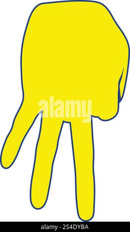 Baseball icône geste. Fine ligne design. Vector illustration. Illustration de Vecteur