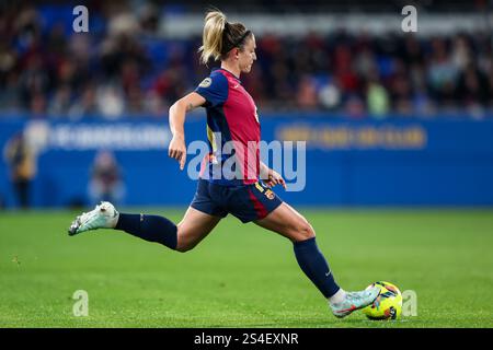 Barcelone, Espagne. 11 janvier 2025. Barcelone, Espagne, 11 janvier 2025 : Alexia Putellas (11 FC Barcelone) lors du match de football de Liga F entre le FC Barcelone et le FC Levante Badalona au stade Johan Cruyff de Barcelone, Espagne (Judit Cartiel/SPP) crédit : SPP Sport Press photo. /Alamy Live News Banque D'Images