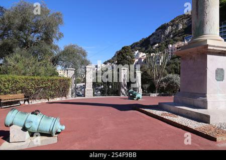 Dans le jardin botanique de Gibraltar, Grande-Bretagne Banque D'Images