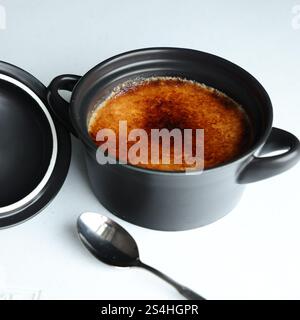 CREME Brulee Banque D'Images