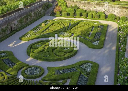 Parc au Palais de la Berbie, Albi, Département du Tarn, France, Europe Banque D'Images