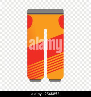 Icône du pantalon de ski. Dessin animé de l'icône vectorielle de pantalon de ski pour la conception de Web pour la conception de Web. Icône de pantalon de ski, style cartoon Illustration de Vecteur