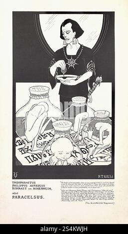 Rupert Thomas Gould (anglais, 1890-1948) - Theophrastus Philippus Aureolus Bombast von Hohenheim, appelé Paracelse Banque D'Images