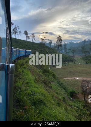 Paysages de Nuwara Eliya Banque D'Images