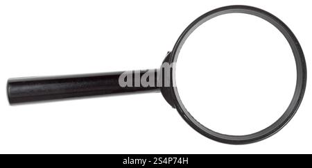 Loupe, isolée sur fond blanc. Banque D'Images