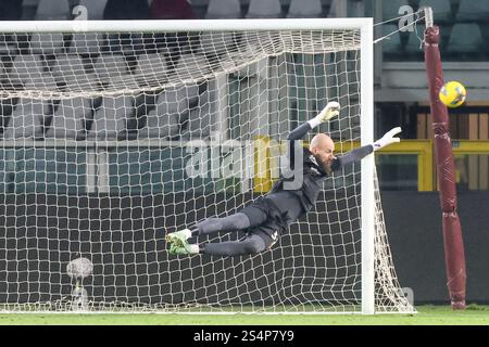 La gardienne du Torino FC Vanja Milinkovic-Savic en action lors du match de football Serie A Enilive 2024/2025 entre Turin et Parme à la Grande Torin Banque D'Images