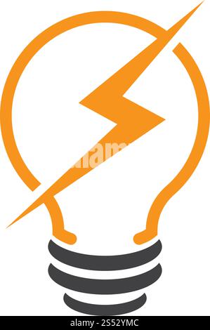 Logo lampe modèle vecteur illustration Illustration de Vecteur