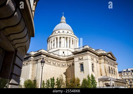 Le Panthéon, célèbre monument à Paris, France. Le Panthéon, Paris, France Banque D'Images