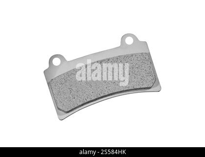 plaquettes de frein sur fond blanc Banque D'Images