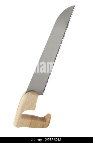 Scie de isolated on white Banque D'Images
