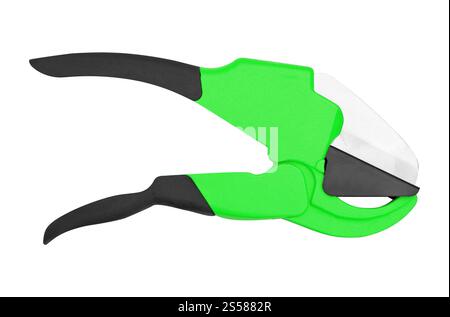 sécateur de jardin, isolé sur fond blanc Banque D'Images