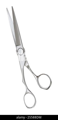 Ciseaux de coupe de cheveux professionnels isolés Banque D'Images
