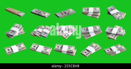 Billets de 50 dollars canadiens et calculatrice avec lunettes et stylo. Concept de prêt commercial ou de saison de paiement d'impôt. Planification financière et temps pour payer les impôts. Banque D'Images