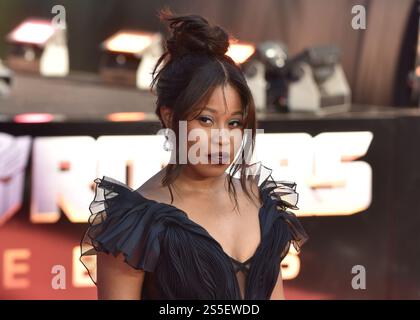 Dominique Fishback participe à Transformers : Rise of the Beasts - première européenne, au Cineworld Leicester Square à Londres, au Royaume-Uni. Mercredi 7 juin 2023 Banque D'Images