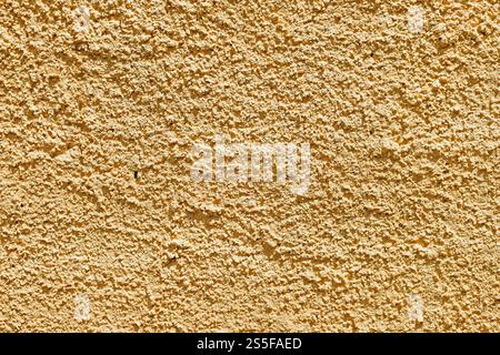 Fond de texture de mur jaune à Teresopolis, Rio de Janeiro, Brésil Banque D'Images