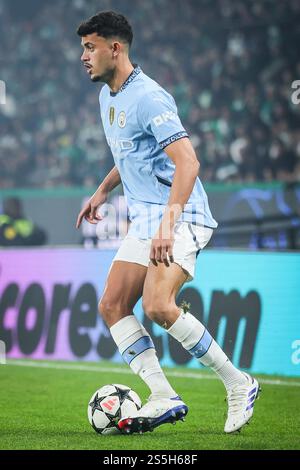 Lisbonne, Portugal. 05 novembre 2024. Matheus NUNES de Manchester City lors du match de football MD4 de l'UEFA Champions League, League phase MD4 entre le Sporting CP et Manchester City le 5 novembre 2024 à l'Estadio Jose Alvalade à Lisbonne, Portugal - photo Matthieu Mirville/DPPI crédit : DPPI Media/Alamy Live News Banque D'Images