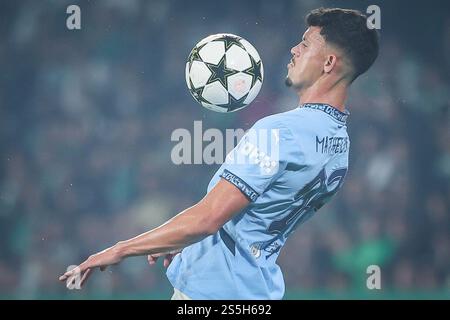 Lisbonne, Portugal. 05 novembre 2024. Matheus NUNES de Manchester City lors du match de football MD4 de l'UEFA Champions League, League phase MD4 entre le Sporting CP et Manchester City le 5 novembre 2024 à l'Estadio Jose Alvalade à Lisbonne, Portugal - photo Matthieu Mirville/DPPI crédit : DPPI Media/Alamy Live News Banque D'Images