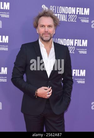 Florian Zeller assiste à la première britannique de 'The son' lors du BFI London film Festival, au Southbank Centre, Royal Festival Hall à Londres, en Angleterre. Lundi 10 octobre 2022 Banque D'Images