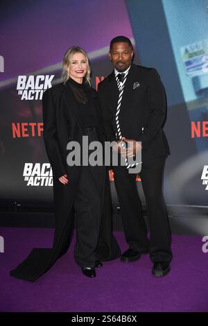 Cameron Diaz und Jamie Foxx BEI der „Back in action“ Kino Premiere AM 15.01.2025 à Berlin Banque D'Images