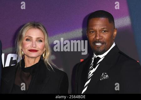 Cameron Diaz und Jamie Foxx BEI der „Back in action“ Kino Premiere AM 15.01.2025 à Berlin Banque D'Images