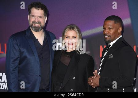 Regisseur Seth Gordon, Cameron Diaz und Jamie Foxx BEI der Back in action Kino Premiere AM 15.01.2025 à Berlin Back in action Kinopremiere à Berlin *** le réalisateur Seth Gordon, Cameron Diaz et Jamie Foxx à l'avant-première du cinéma Back in action le 15 01 2025 à Berlin Back in action à Berlin Banque D'Images