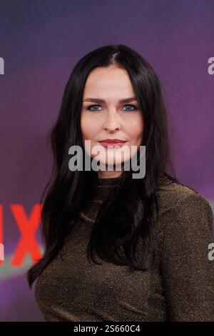 Premiere - retour en action Jana Riva BEI der Weltpremiere zur Netflix Produktion retour en action im Zoo Palast AM 15.01.2025 à Berlin. *** Première Back in action Jana Riva à la première mondiale de la production Netflix Back in action au Zoo Palast le 15 01 2025 à Berlin Copyright : xEventpressxKochanx Banque D'Images