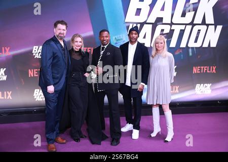 15.01.2025 Regisseur Seth Gordon, Cameron Diaz, Jamie Foxx, auf dem Roten Teppich zur Premiere von Back in action, Zoo Palast, Berlin, Berlin Deutschland, Allemagne *** 15 01 2025 réalisateur Seth Gordon, Cameron Diaz, Jamie Foxx, sur le tapis rouge pour la première de Back in action, Zoo Palast, Berlin, Allemagne Banque D'Images
