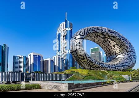 Musée du futur. Dubaï - Émirats arabes Unis Banque D'Images