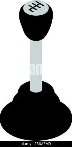 Icône de boîte de vitesses mécanique. Isométrique de l'icône de vecteur de boîte de vitesses manuelle pour la conception Web isolé sur fond blanc. Icône de boîte de vitesses mécanique, style isométrique Illustration de Vecteur
