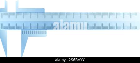 Icône de compas. Dessin animé de l'icône vectorielle de calibre pour la conception Web isolé sur fond blanc. Icône d'étrier, style de dessin animé Illustration de Vecteur