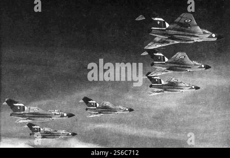 Gloster Javelin FAW 9 64 Sqn 1959. Banque D'Images