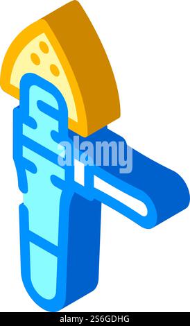 vecteur d'icône isométrique de l'outil renovator. panneau outil de reconditionnement. illustration de symbole isolé. couleur d'illustration vectorielle d'icône isométrique de l'outil renovator Illustration de Vecteur