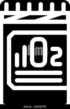 pilules d'oxygène pour le vecteur d'icône de glyphe de métabolisme de restauration et d'accélération. pilules d'oxygène pour la restauration et l'accélération signe du métabolisme. illustration noire du symbole de contour isolé. pilules d'oxygène pour l'illustration vectorielle d'icône de glyphe de métabolisme de restauration et d'accélération Illustration de Vecteur