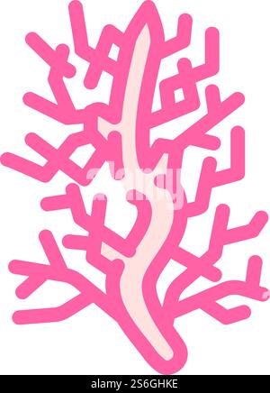 vecteur d'icône de couleur d'additifs alimentaires de carraghénane. carraghénane signe des additifs alimentaires. illustration de symbole isolé. illustration vectorielle d'icône de couleur d'additifs alimentaires de carraghénane Illustration de Vecteur