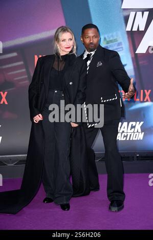 Cameron Diaz und Jamie Foxx beim projection des films Netflix 'Back in action' im Zoo Palast. Berlin, 15.01.2025 Banque D'Images