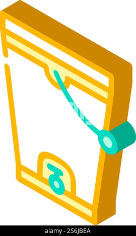 vecteur d'icône isométrique de seau de compostage. panneau de seau de compostage. illustration de symbole isolé. illustration vectorielle d'icône isométrique de seau de compostage Illustration de Vecteur