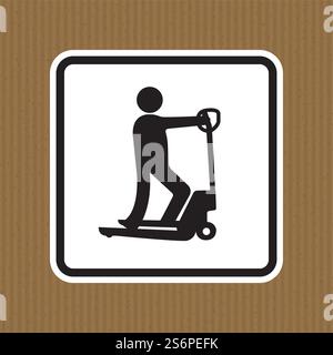 Ne jouez pas avec les scooters Illustration de Vecteur