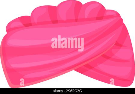 Vecteur de dessin animé d'icône turban d'avatar. Chapeau arabe. Coiffe indienne. Vecteur de dessin animé d'icône turban d'avatar. Chapeau arabe Illustration de Vecteur