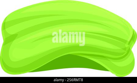 Vecteur de dessin animé d'icône de turban Touareg. Chapeau indien. Coiffe homme. Vecteur de dessin animé d'icône de turban Touareg. Chapeau indien Illustration de Vecteur