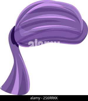 Vecteur de dessin animé d'icône de turban de Chemo. Chapeau arabe. Turban de culture. Vecteur de dessin animé d'icône de turban de Chemo. Chapeau arabe Illustration de Vecteur