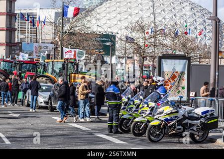 France, Paris, 75, 15ème arrondissement, Paris Expo porte de Versailles, ouverture du salon International de l'Agriculture, 24 février 2024. Banque D'Images