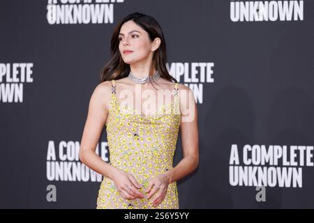 News - PHOTOCALL Un INCONNU COMPLET Monica Barbaro assiste à la première photo-call Un inconnu complet à l'Auditorium Parco della Musica le 17 janvier 2025 à Rome, Italie. Pendant l'APPEL PHOTO Un INCONNU COMPLET, nouvelles à Rome, Italie, 17 janvier 2025 Auditorium de Rome Parco della Musica Italie Copyright : xEmanuelaxVertollix/xLiveMediax LPN 1693253 Banque D'Images