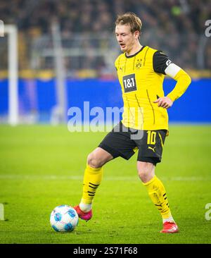 Dortmund, Allemagne. 10 janvier 2025. Julian Brandt (BVB) Borussia Dortmund - Bayer Leverkusen 10.01.2025 Copyright (nur für journalistische Zwecke) by Banque D'Images