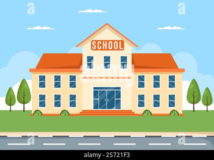 École primaire avec structure de bâtiment et EkPosterior dans modèle dessin main dessin dessin dessin dessin dessin dessin dessin dessin dessin dessin dessin dessin dessin dessin dessin dessin dessin dessin dessin Illustration de Vecteur