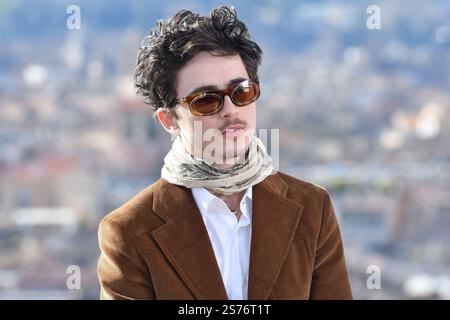 Rome, Italie. 17 janvier 2025. ROME, ITALIE - 17 JANVIER : Timothee Chalamet participe au Photocall A Complete Unknown (photo de AllShotLive/Sipa USA) crédit : Sipa USA/Alamy Live News Banque D'Images