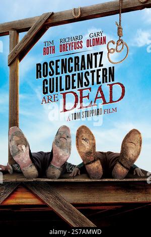 ROSENCRANTZ & GUILDENSTERN ARE DEAD (1990), RÉALISÉ PAR TOM STOPPARD. Crédit : BRANDENBERG / album Banque D'Images