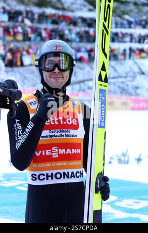 Jarl Magnus Riiber (norvégien) beim FIS Weltcup Nordische kombination Schonach 2025 Banque D'Images