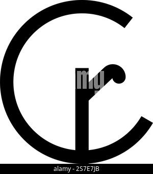 Symbole Cruzeiro signe de monnaie brésilien icône d'argent couleur noire illustration vectorielle image plat style simple. Symbole Cruzeiro signe de monnaie brésilien icône d'argent couleur noire illustration vectorielle image style plat Illustration de Vecteur